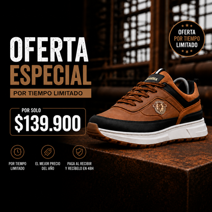 🔥 PROMO Zapatos Brahma - 65 % de descuento, solo hoy